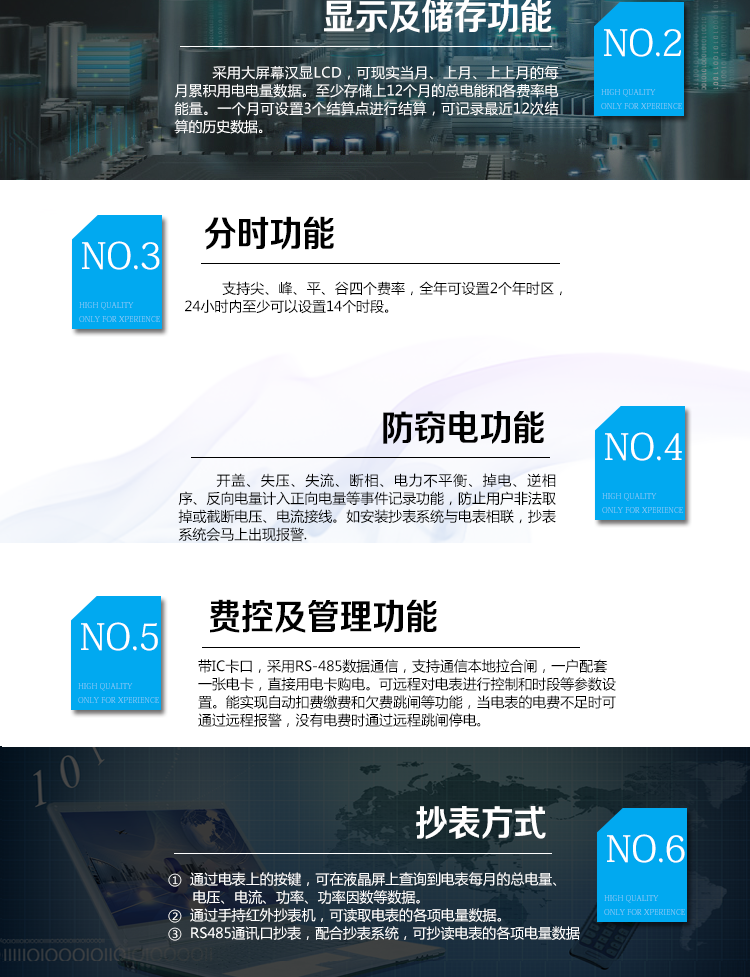 華立DDZY285C單相電能表適用場(chǎng)所
　　主要適用于執(zhí)行分時(shí)或階梯計(jì)費(fèi)，需要通過(guò)485進(jìn)行遠(yuǎn)程抄表、遠(yuǎn)程費(fèi)控的居民用戶，或通過(guò)CPU卡介質(zhì)實(shí)現(xiàn)本地費(fèi)控的居民用戶。