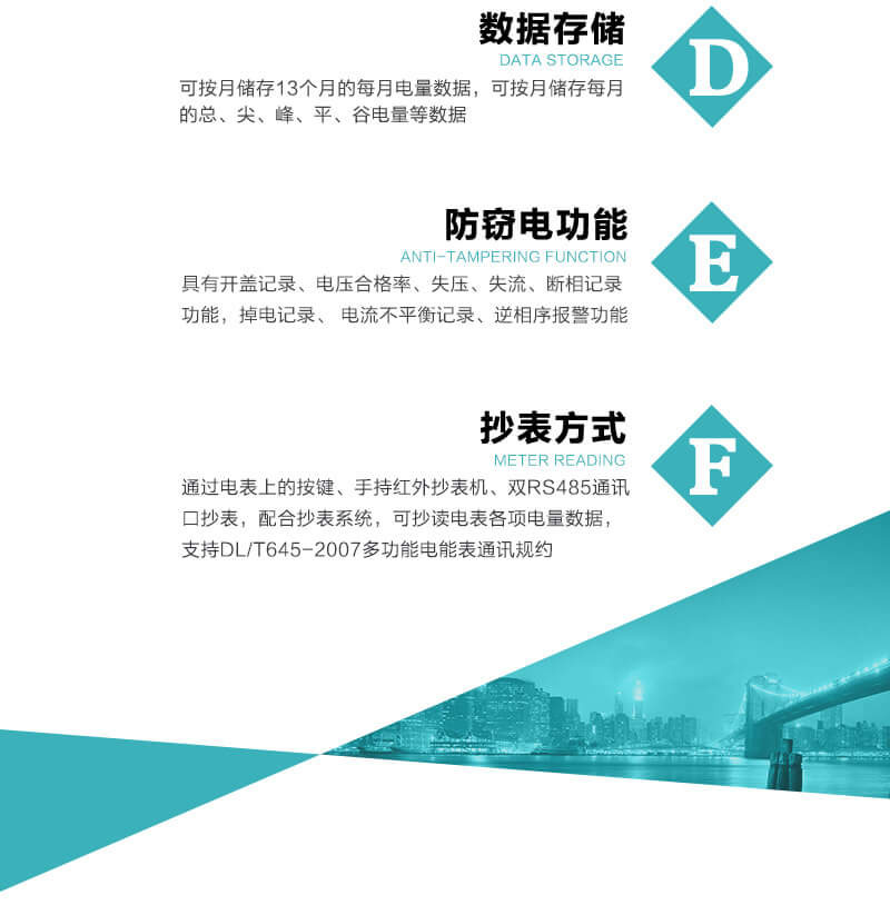 珠海恒通國(guó)測(cè)DTZ25三相四線(xiàn)智能電能表